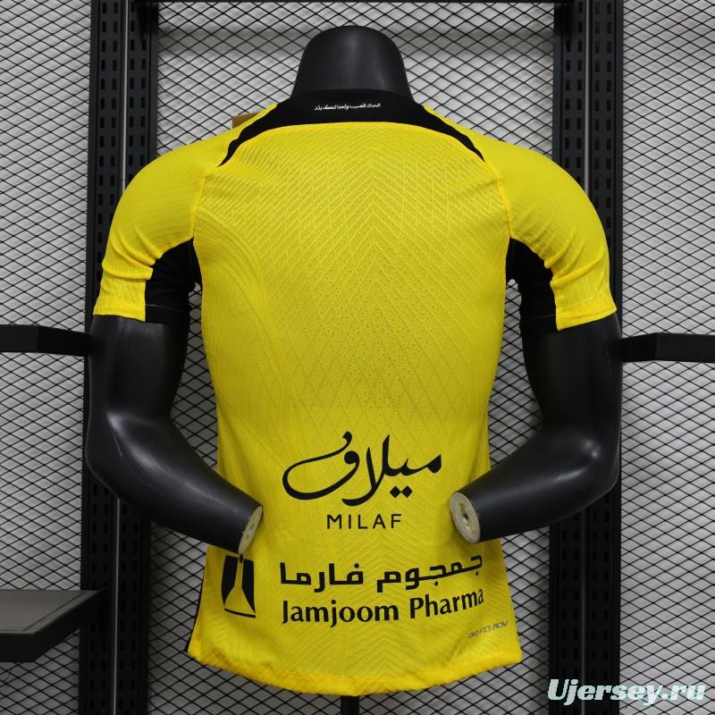 Player Version 25/26 Al-Ittihad Home Jersey