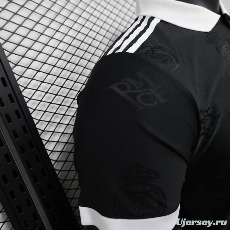 Player Version 24/25 Real Madrid Black Pre-Match Jersey