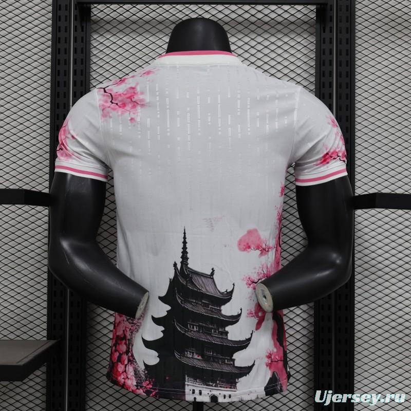 Player Version 2024 Japan Concept Sakura Bolossom Dragon Jersey