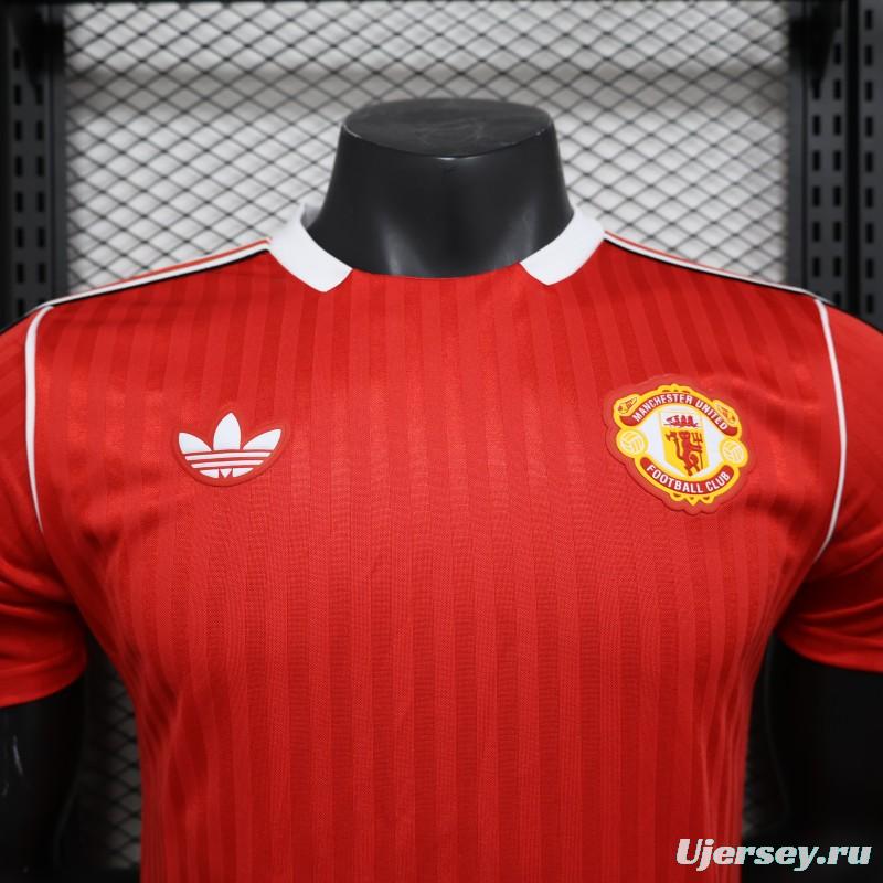 Player Version 25/26 Manchester United Icon Red Jersey