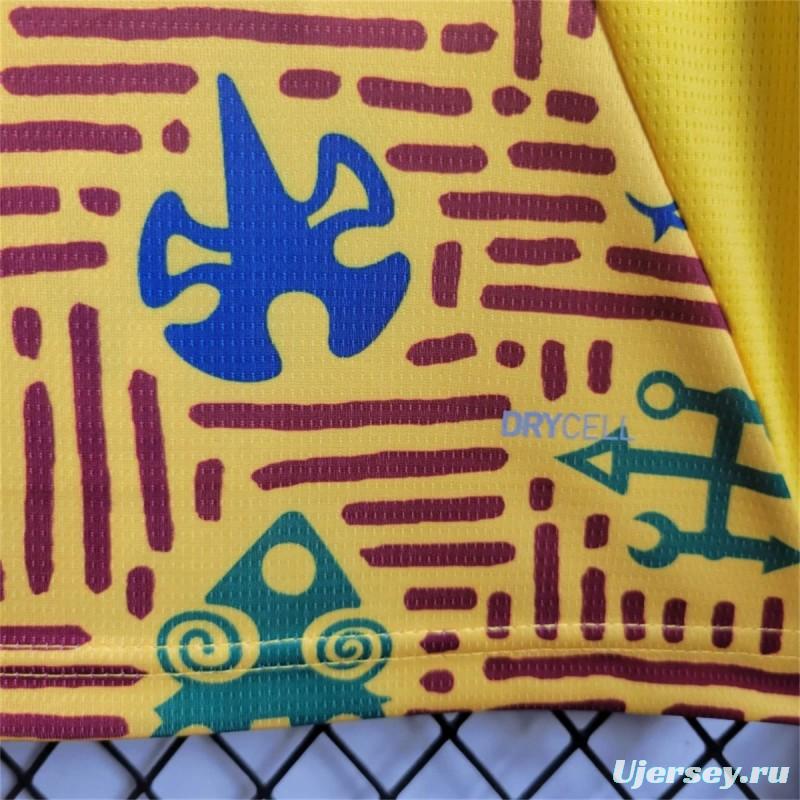2024 Ghana Yellow Training Jersey