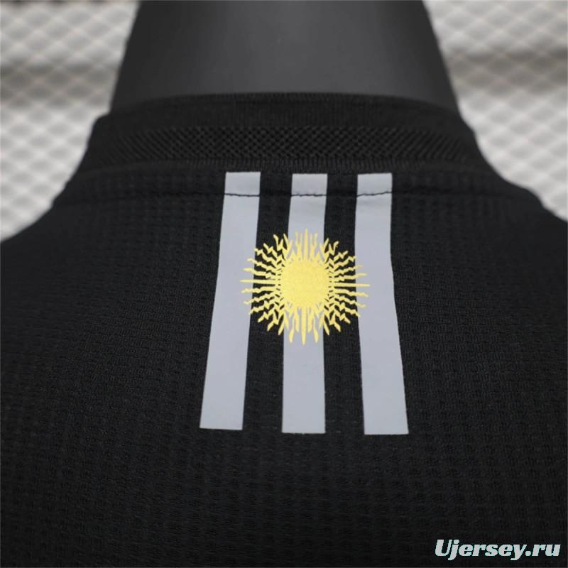 25/26 Player Version Argentina Black Special Concept Jersey