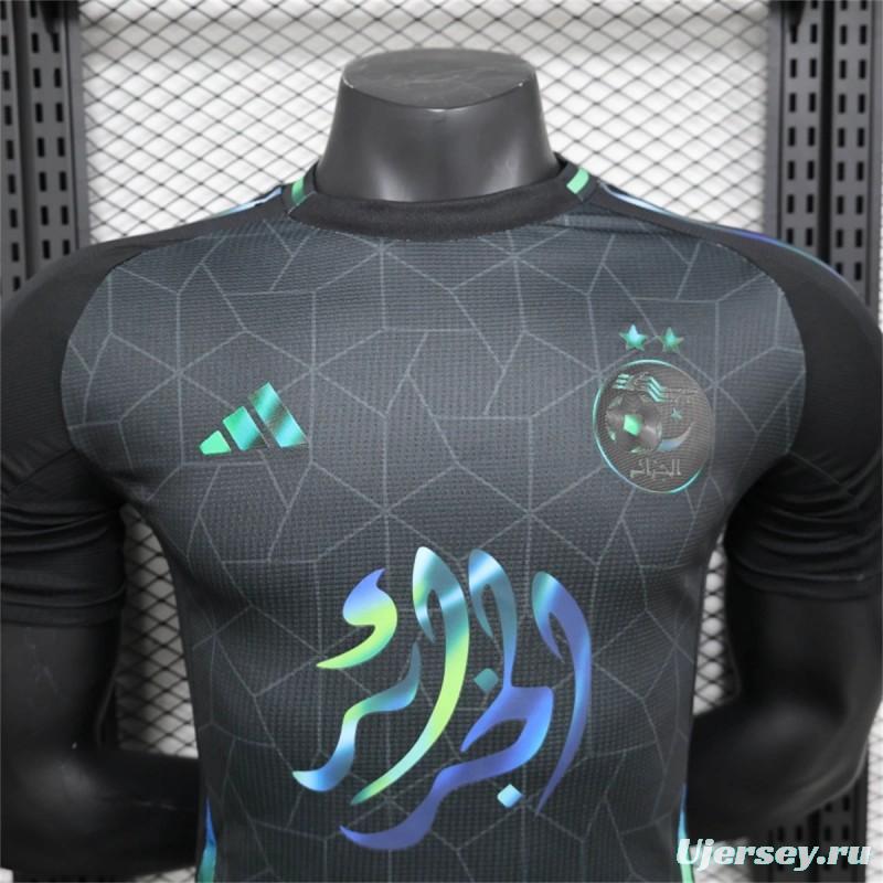 2024 Player Version Algeria National Black Special Jersey