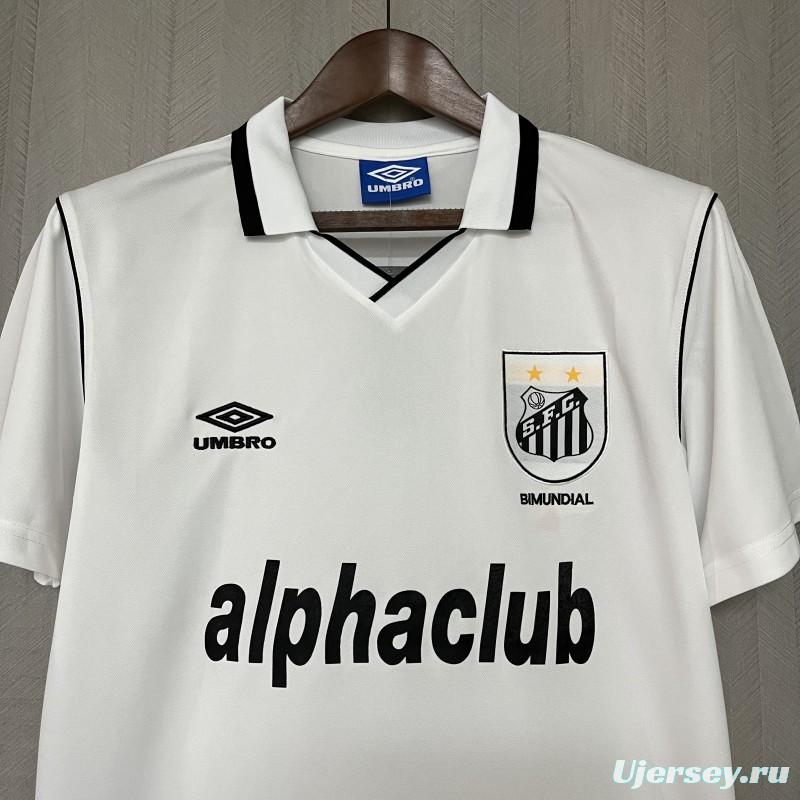 2001 Retro Santos Home Jersey