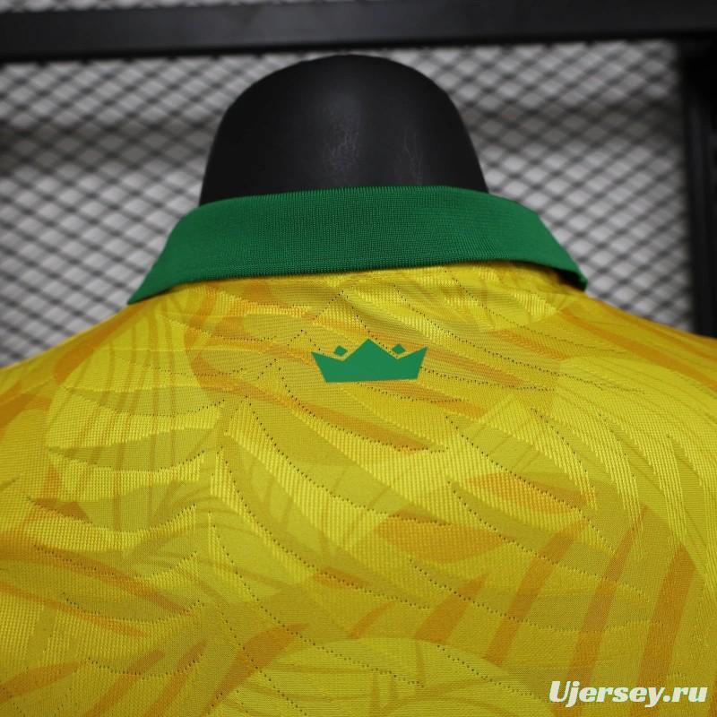 25/26 Player Version Brazil Commemorative Edition Yellow Jersey