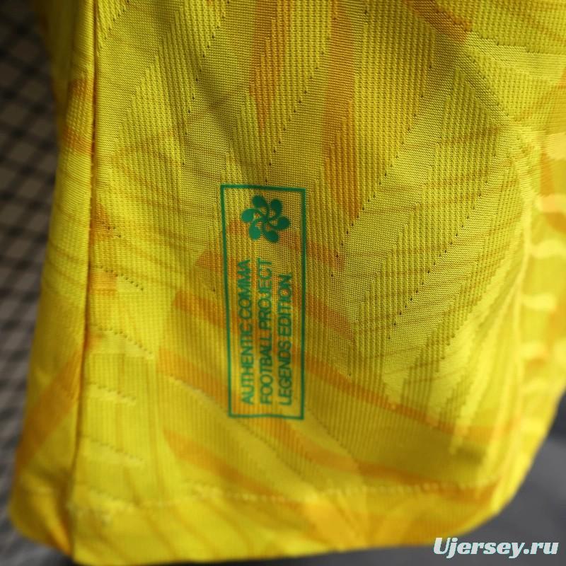 25/26 Player Version Brazil Commemorative Edition Yellow Jersey