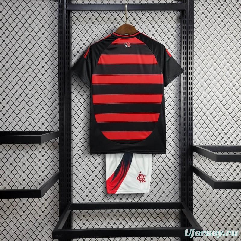 25/26 Kids Flamengo Home 16-28 Jersey