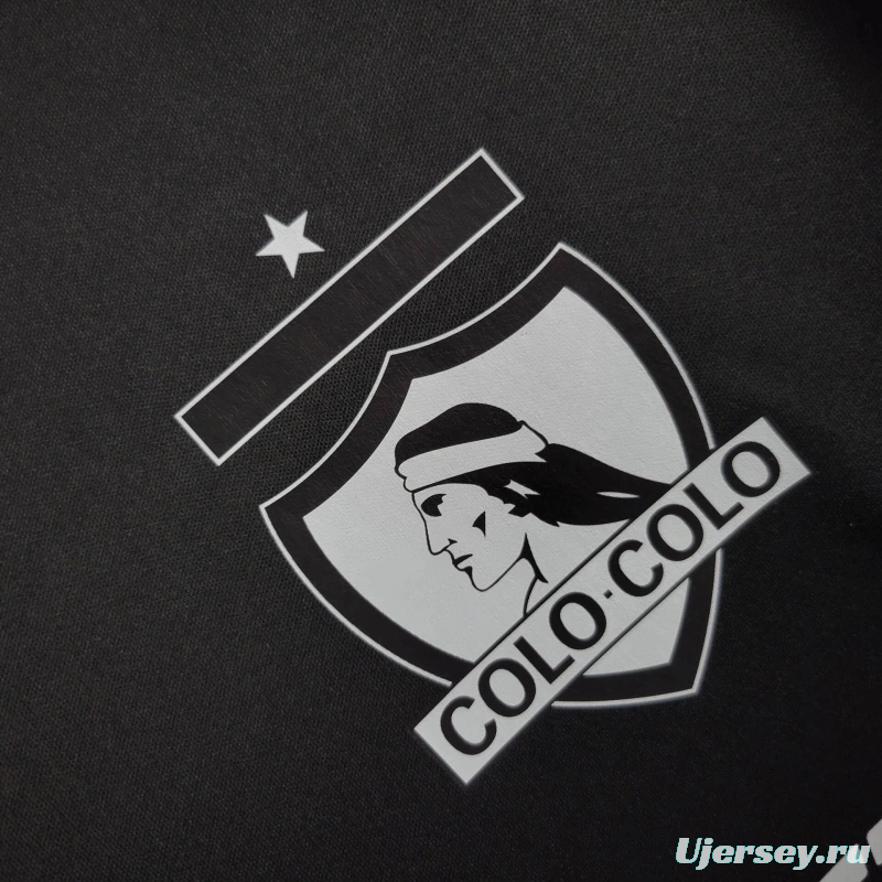 25/26 Colo Colo Training Jersey Wear Black Jersey