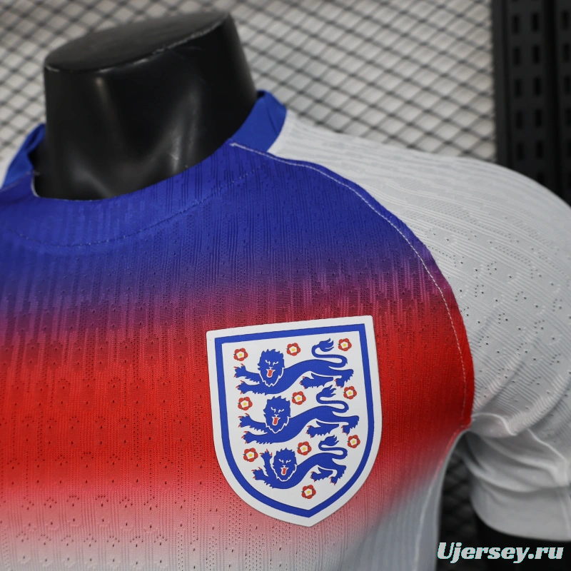 25/26 Player Version England Home Jersey