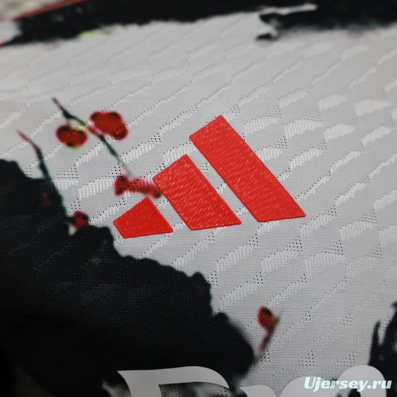 Player Version 25/26 Real Madrid Chinese Ink Painting Style Limited Edition Jersey with Emirates Sponsor