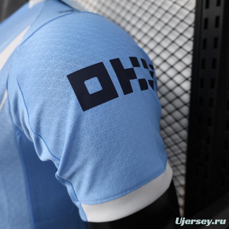 Player Version 25/26 Manchester City Home Jersey