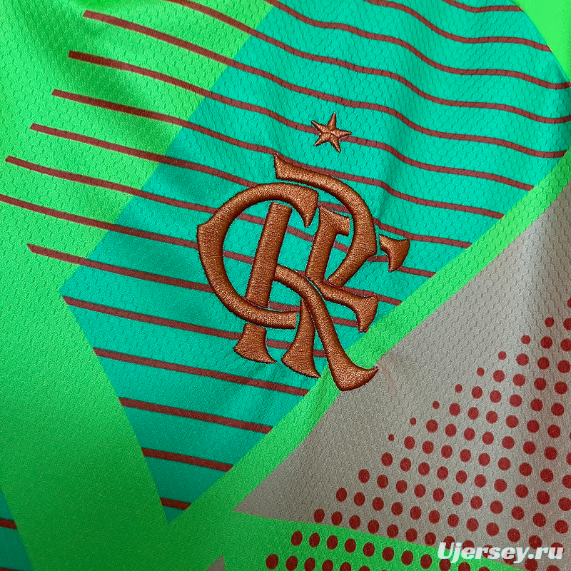 25/26 Flamengo Goalkeeper Fluorescent Green Jersey S-XXXXL