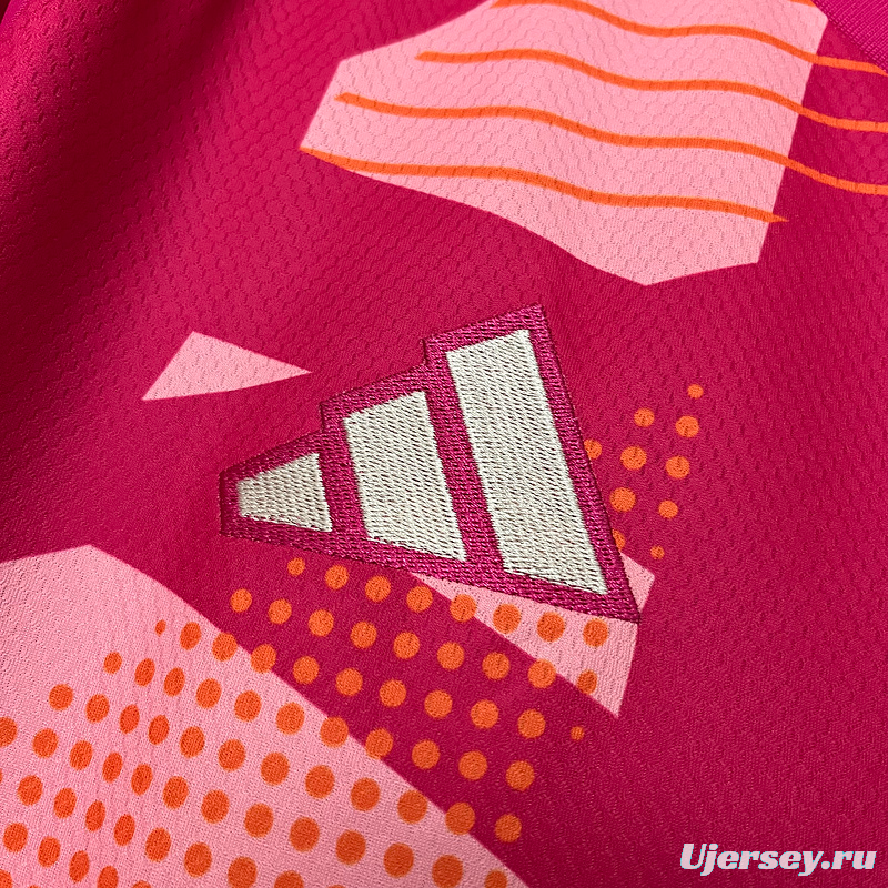 25/26 Flamengo Goalkeeper Pink Jersey S-XXXXL