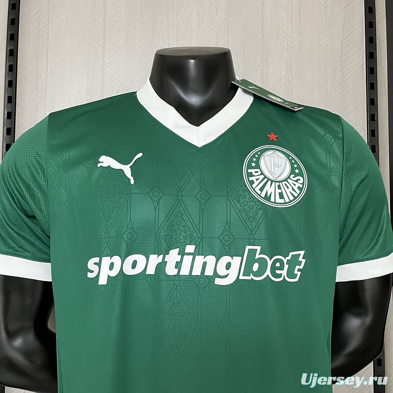 25/26 Player Version Edition Palmeiras Home S-XXXXL