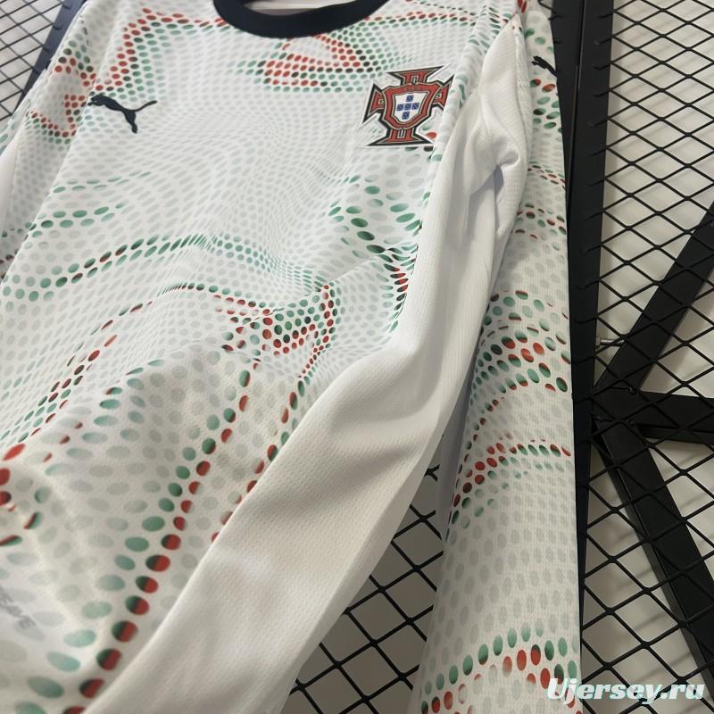 2025 Long Sleeve Portugal Away Jersey