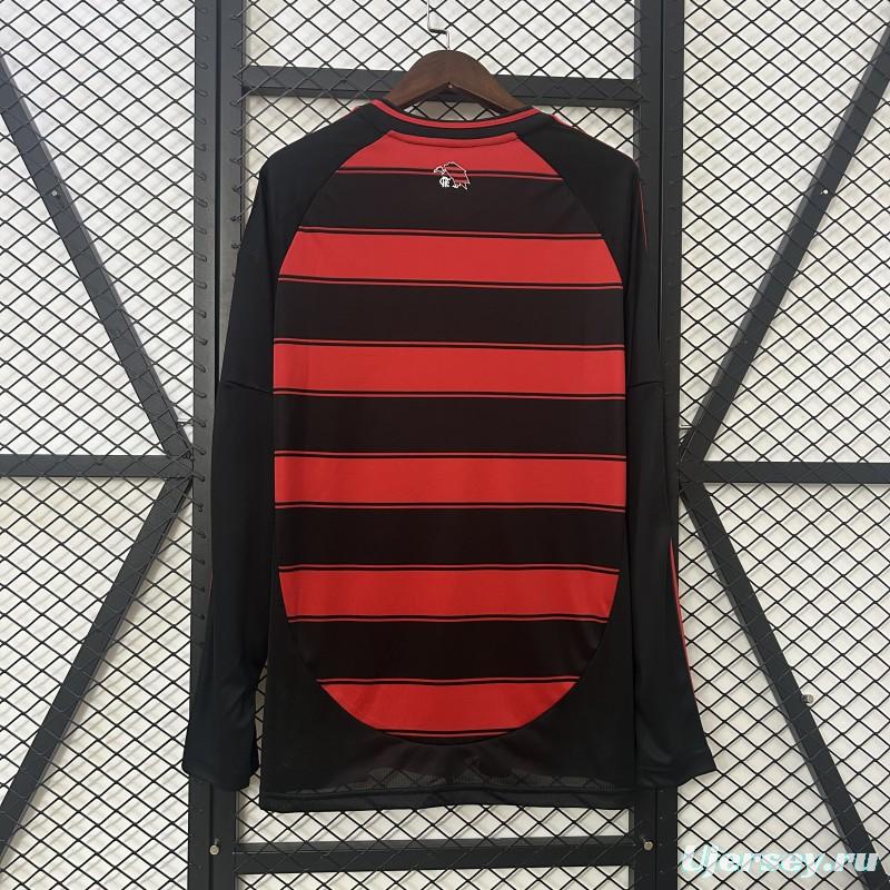 25/26 Long Sleeve Flamengo Home Jersey