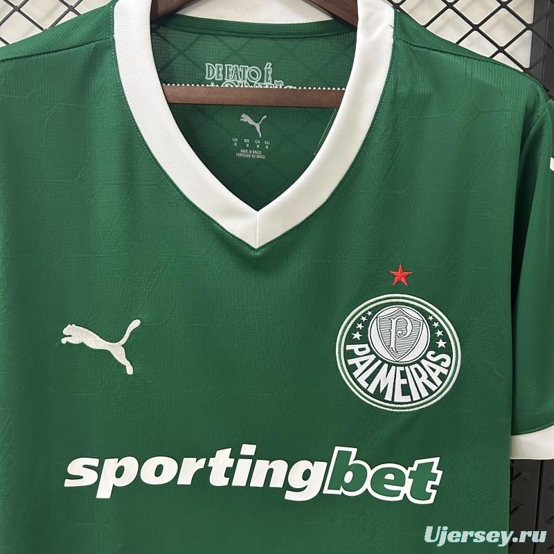 25/26 Palmeiras Home Jersey
