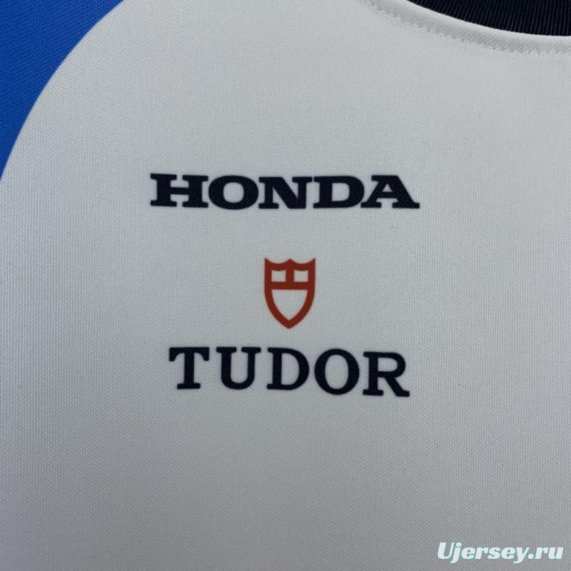 2025 F1 Formula RedBULL White/Blue T-Shirt