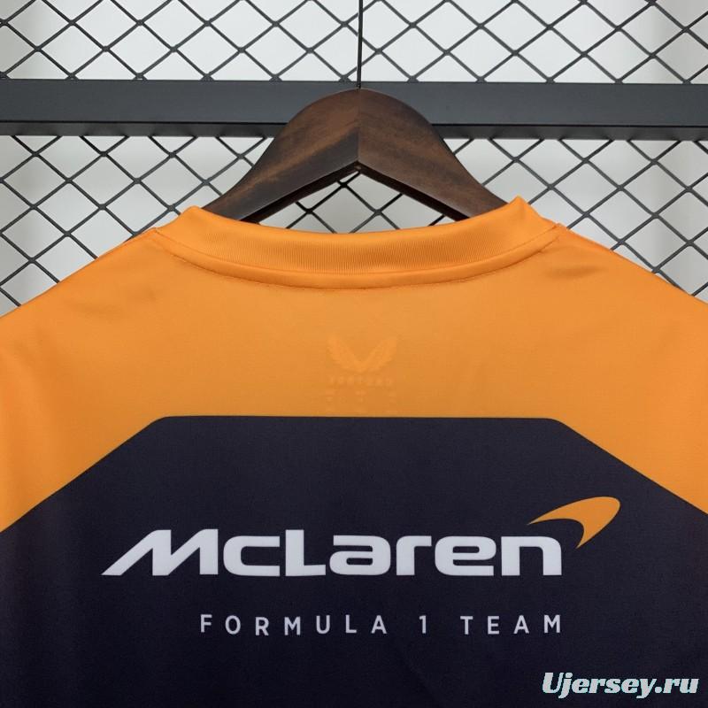 2025 F1 Formula Orange/Navy Mclaren Jersey