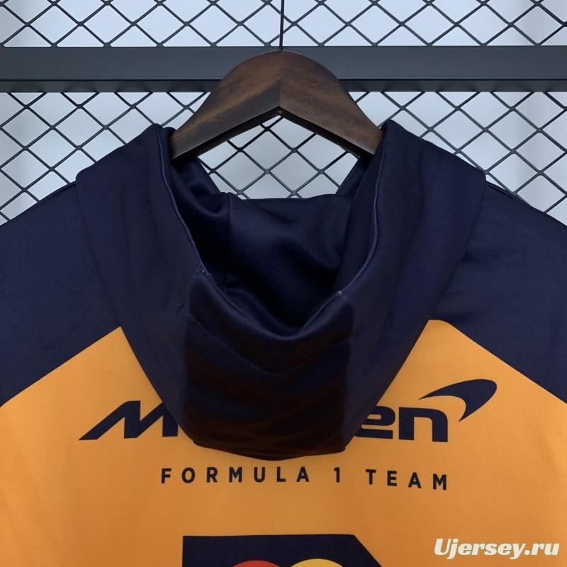 2025 F1 Formula Orange/Black Mclaren Hoodie