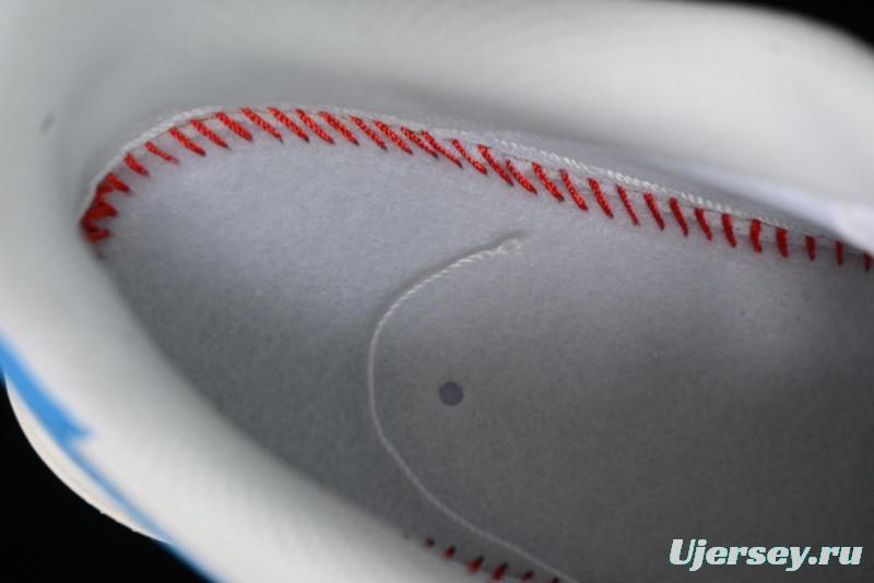 Nike Supreme x Air Force 1'07 Low Casual Sneakers in Lake Blue - HD1968-024