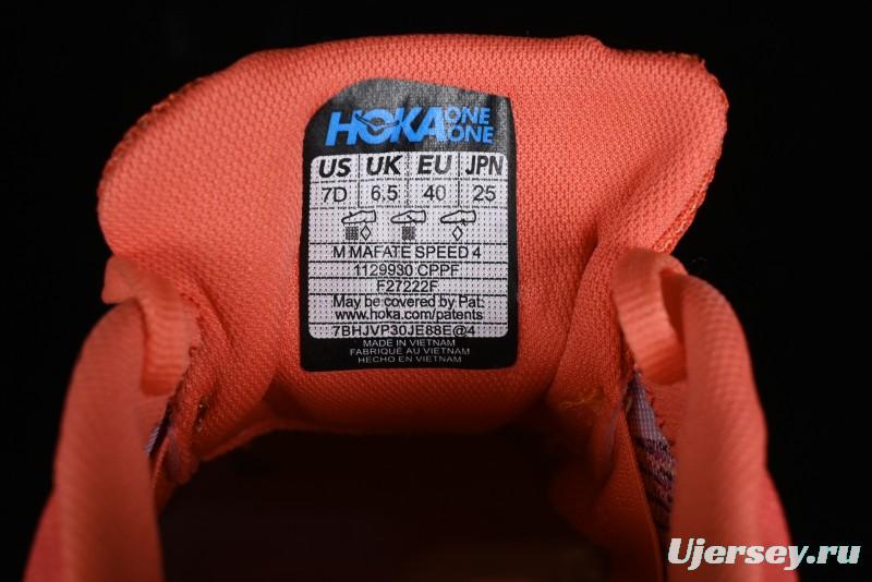 Hoka One One Mafate Speed 4 Low-Cut Professional Trail Running Shoes - 1129930 CPPF