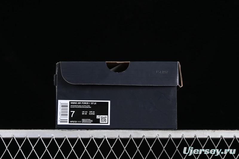 Nike Air Force 1 '07 Low Casual Sneakers with Full-Length Air Cushion - HF5721-111