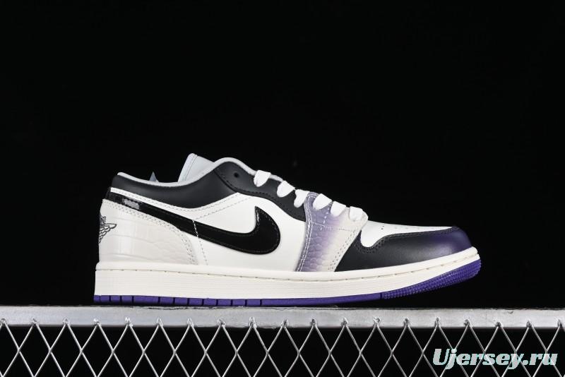 Nike Air Jordan 1 Low "Purple" Casual Sneakers - HF5759-101