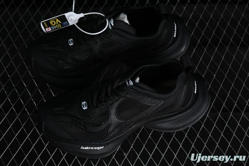 Balenciaga Circuit Lightweight Distressed Print Round Toe Fashion Casual Shoes - WFLGY1000