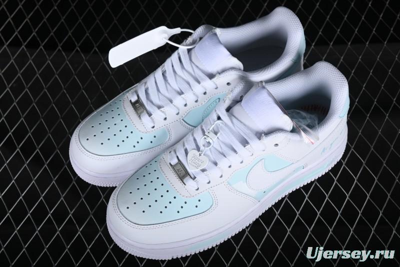 Nike Air Force 1 '07 Low Custom Anime Sky Clouds Hand-Painted Casual Sneakers - CW2288-111