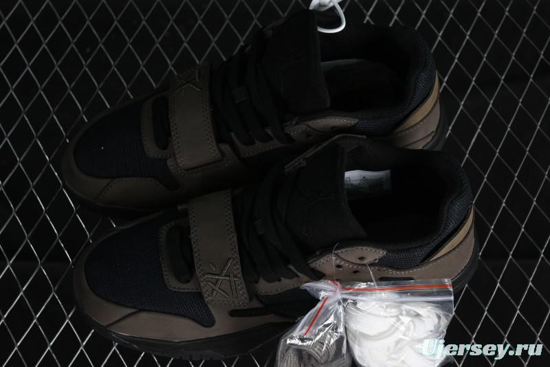 Nike Travis Scott x Jordan Cut The Check AJ1 Basketball Shoes with Velcro Design - FZ8117-200