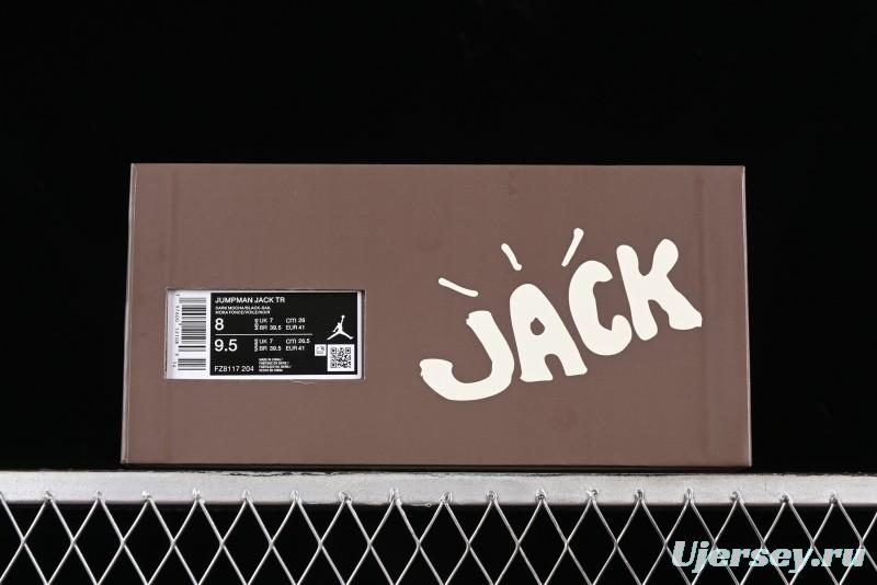 Nike Travis Scott x Jordan Cut The Check AJ1 Basketball Shoes with Velcro Design - FZ8117-204