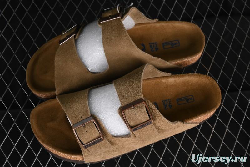 Birkenstock Birkenstock Sandals Series Soft Suede Leather with Lambswool Insole and Cork Midsole - G.D4