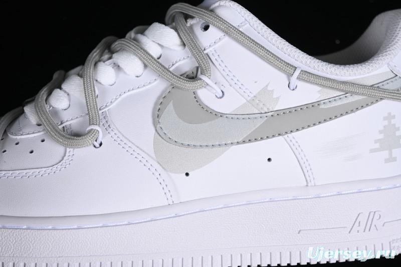 Nike Air Force 1 '07 Low Custom Anime Theme Spray-Painted Swoosh Casual Sneakers - ZH0316-016