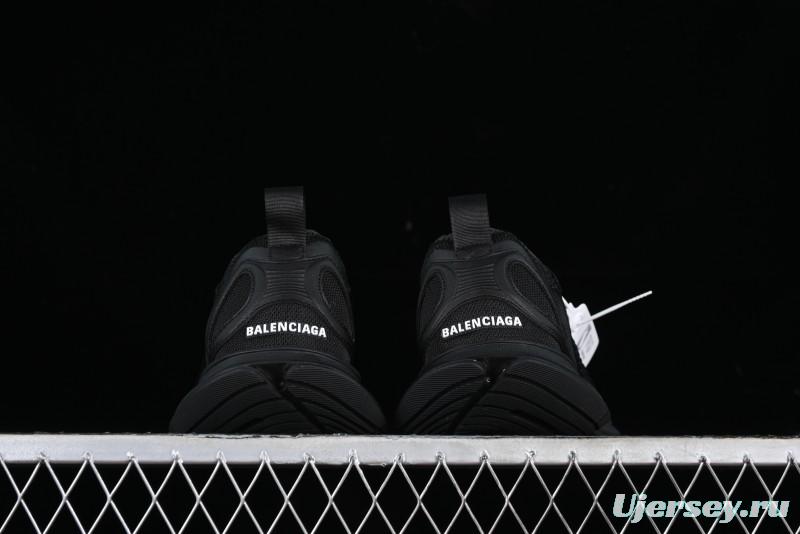 Balenciaga Circuit Lightweight Distressed Print Round Toe Fashion Casual Shoes - WFLGY1000