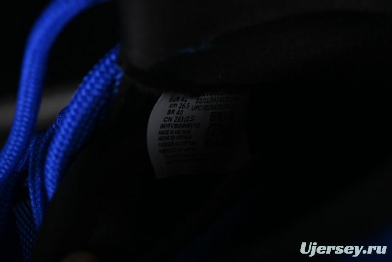 Nike Air Jordan 11 Retro High Top Basketball Shoes in Black and Blue - CT8012-400