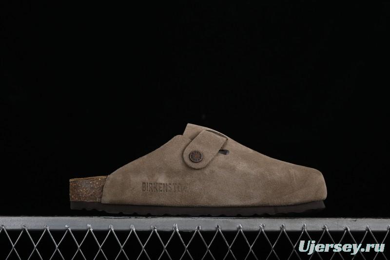 Birkenstock Arizona Soft Footbed Sandals with Suede Leather and Lambswool Lining - G.D4