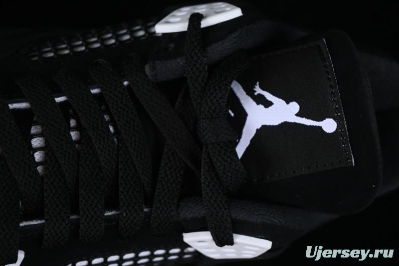 Nike Air Jordan 4 Retro White Thunder Basketball Shoes - FQ8138-001