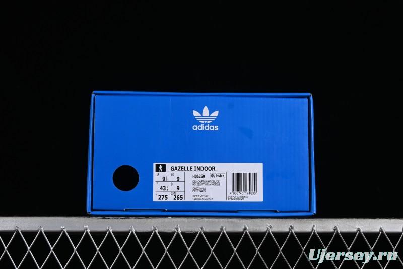 Adidas Originals Gazelle Indoor Retro Casual Anti-Slip Wear-Resistant Low-Top Sneakers - H06259