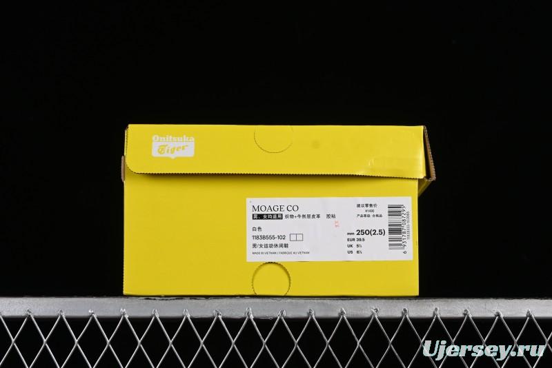 Onitsuka Tiger Moage Co Low-Top Running Shoes Comfortable Slip-Resistant Casual Sneakers - 1183B555-102