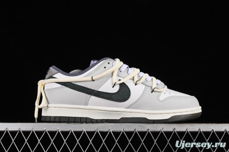 Nike Dunk Low SE Bubble Jellyfish Grey Island SB Strap Low-Top Casual Skate Shoes - FJ4188-100