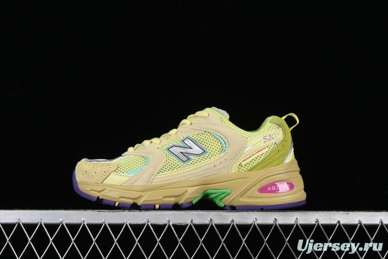 New Balance 530 Series Retro Casual Running Shoes - MR530PR