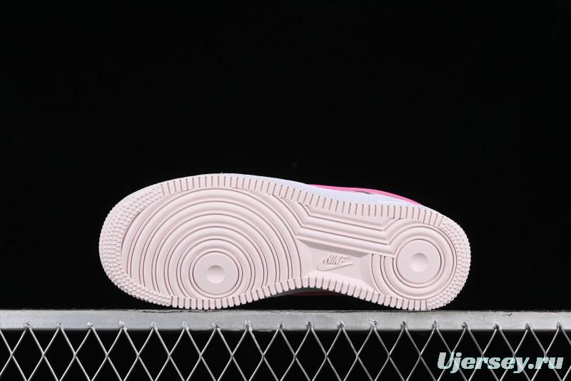 Nike Air Force 1 '07 Low White Pink Casual Sneakers - HM3696-661