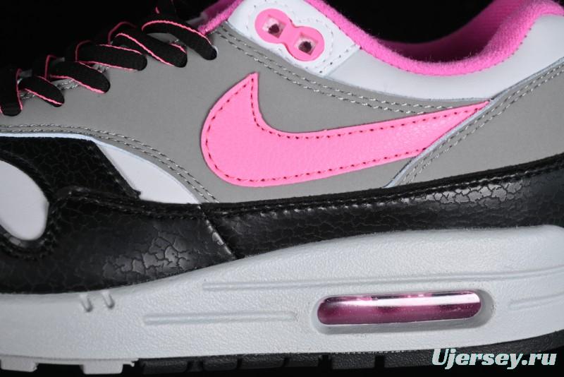 Nike Air Max 1 Retro Running Shoes with Half-Sole Air Cushion - HF3713-003