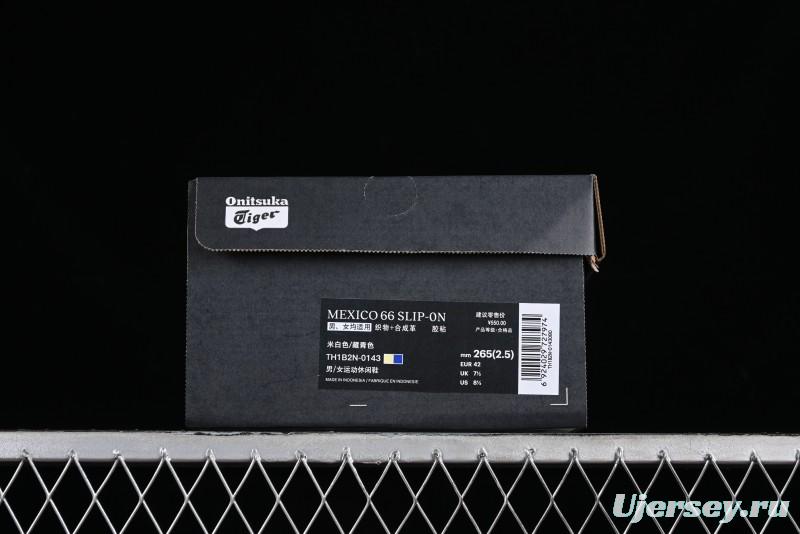 Onitsuka Tiger Mexico 66 Low-Top Canvas Casual Running Shoes - TH1B2N-0143