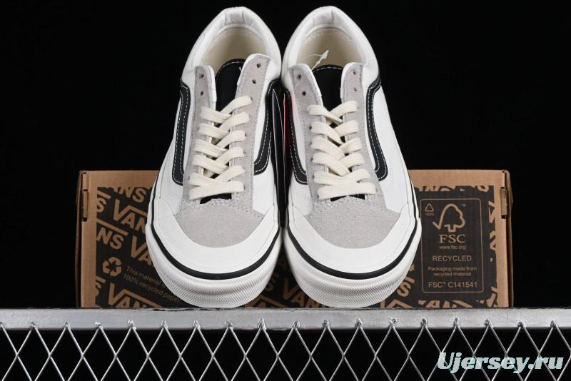 Vans Old Skool Reissue 136 Low-Top Skate Shoes with Detachable Cushioned Insole - VN000MT6KIG