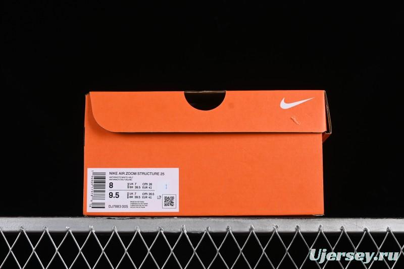 Nike Air Zoom Structure 25 Cushioned Anti-Slip Running Shoes - DJ7883-005