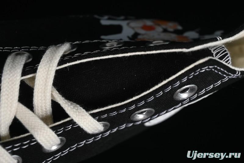 Converse x Honda Limited Edition Pop Mart Collaboration High Top Canvas Sneakers - 162050C