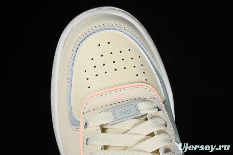 Nike Air Force 1 Shadow Low-Top Sneakers with Lightweight EVA Midsole - DZ1847-105