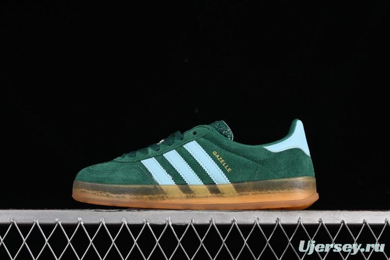 Adidas Originals Gazelle Indoor Retro Casual Slip-Resistant Wear-Resistant Low-Top Sneakers - IG9979
